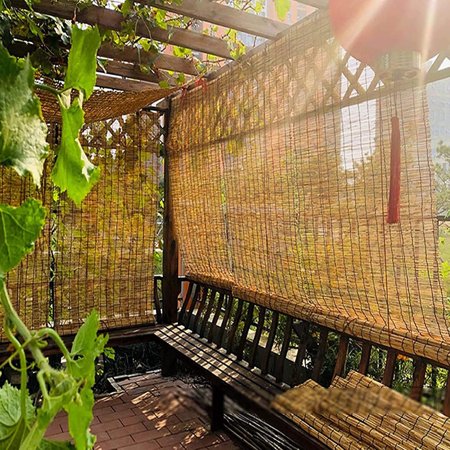 Garden Fire Pit Bowl BBQ Grill Durable Metal Round Garden Camping Patio Outdoor Heating Wood Coal and Charcoal Burning Burner amping 2 in 1 Heating Fire Basket (1M×2.5M)