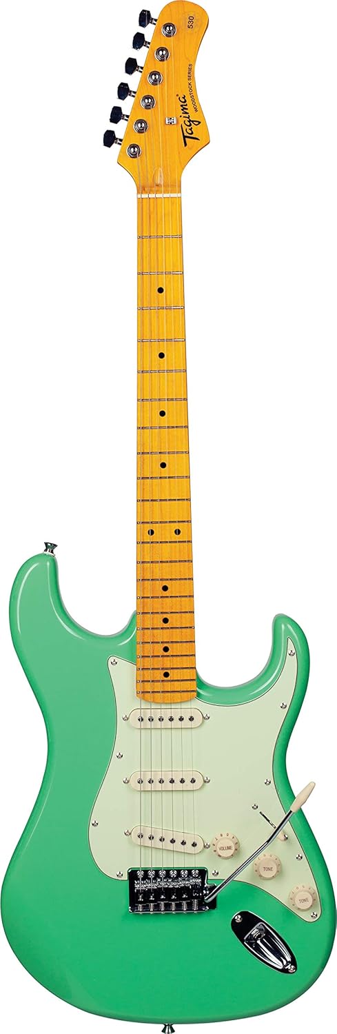 Tagima TG530 Surf Green Solid Body Electric Guitar