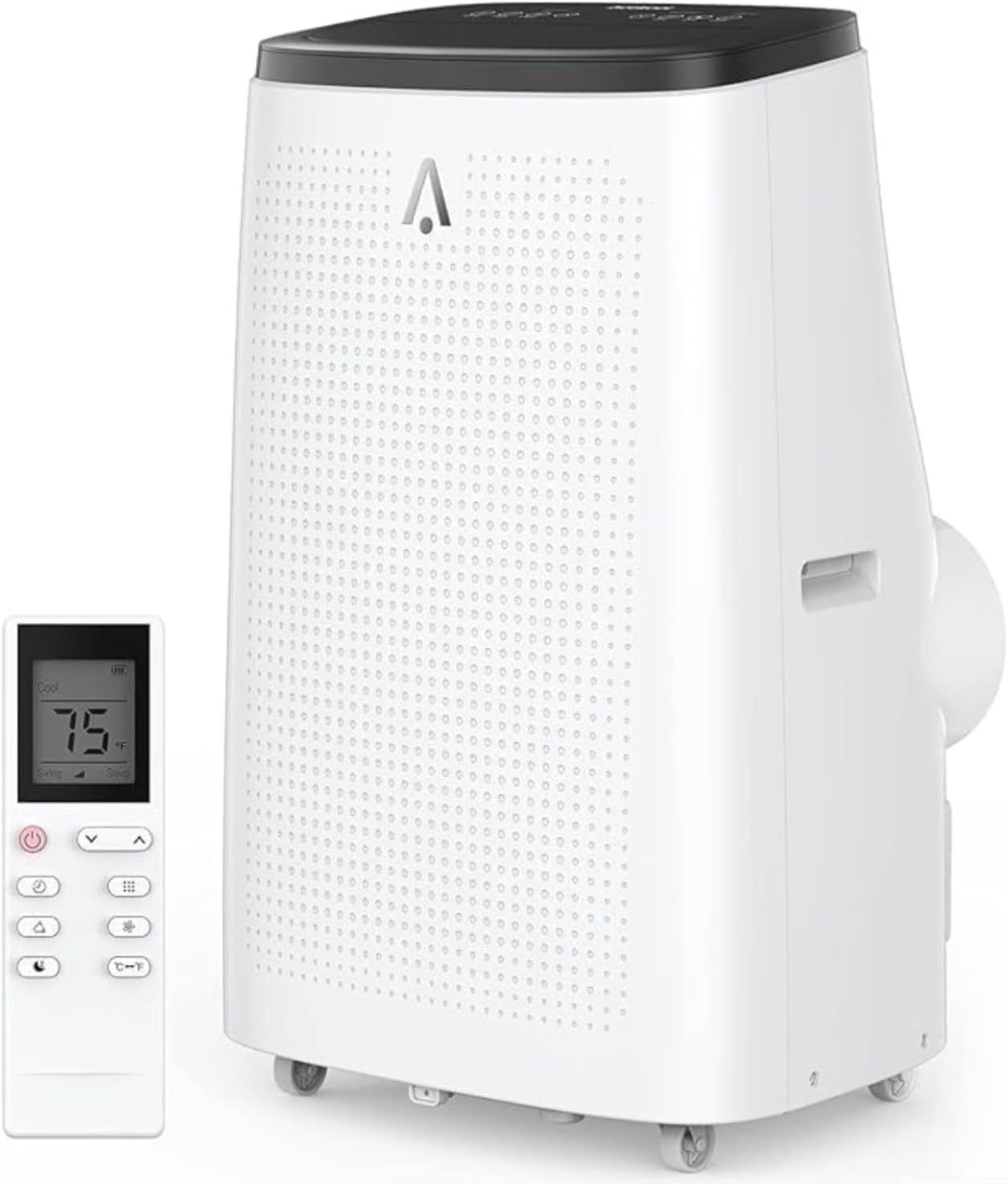 DEXSO 14000 BTU portable air conditioners for Room Up to 750 Square Feet, Ac Unit with Remote Control, Smart/Sleep Mode, Auto Swing, 24H Timer, for Bedroom, Office, Apartments