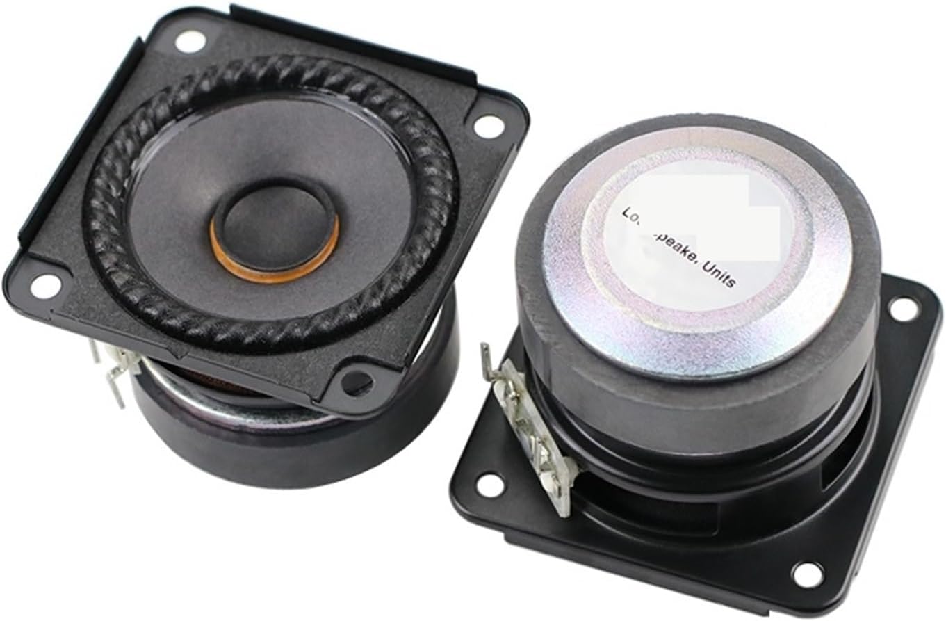 2.75 inch 70MM Full Range Speaker 4ohm 30W DIY 88DB Full Frequency Loudspeaker Ripple Folding Edge 2pcs Lucky