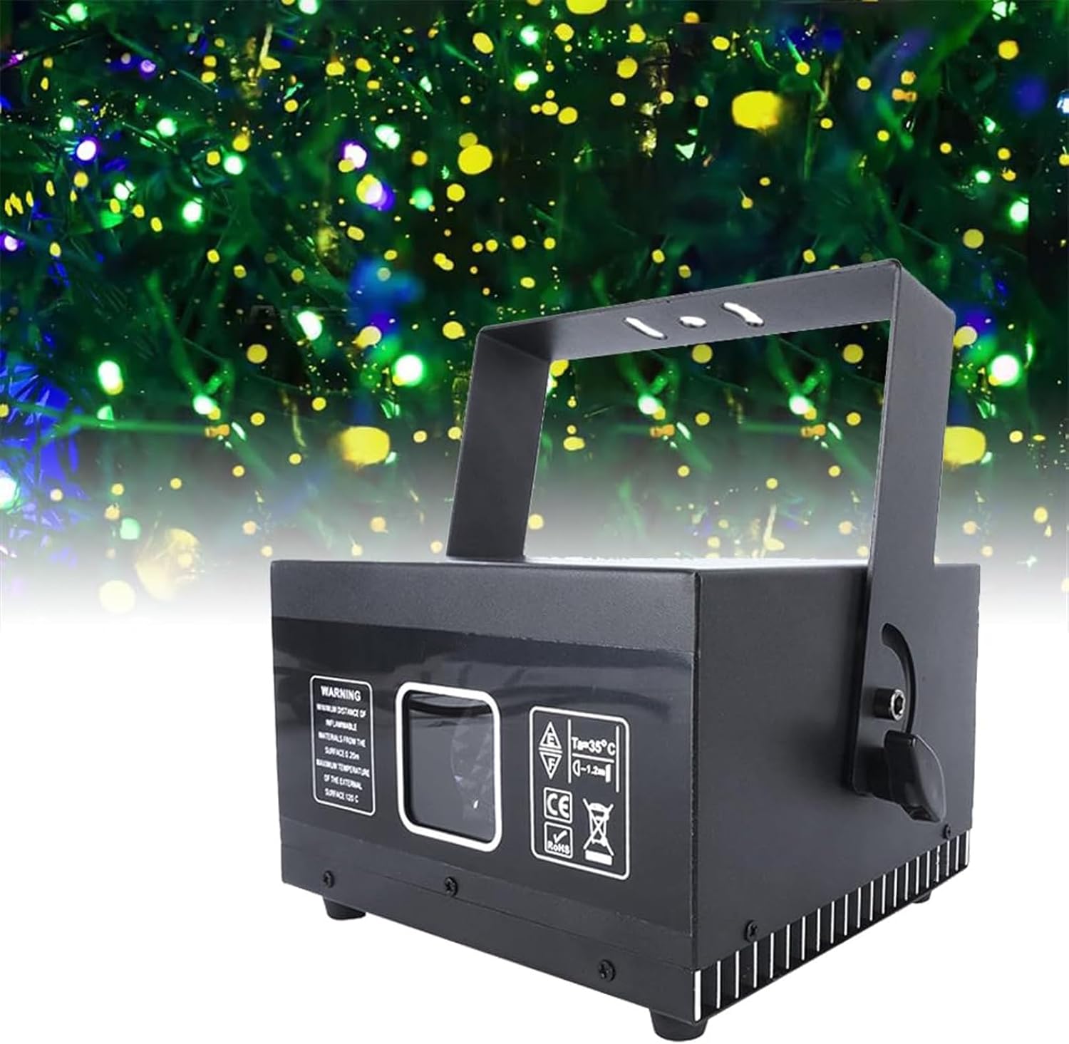 Full Sky Star Projector Projector Firefly Projector Light Landscape Lighting Christmas Party LED Stage Light Outdoor Lawn Projector Lamp (Color : Color, Size : 35W)