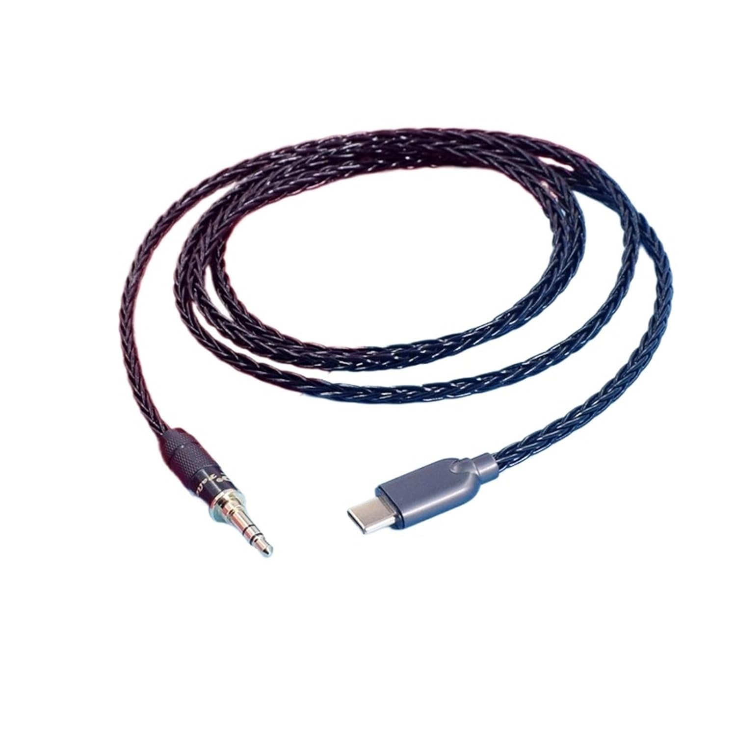 Audiophile 3.5mm TRS 4.4mm 6.35mm to USB-C Type-C Audio Cable for PX8 PX7 S2e PI8 PI7 S2 Headphone Upgrade Cable(LiIgh White,3)