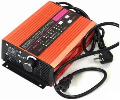 96v 120v 108v Adjustable Charger 84V 10A 126V 102.2v 96.6V 5A 116.8V 92.4v 117.6v 134.4v 100.8V for lifepo4 Lithium ion Battery (Color : 24S 100.8v 3-9A)