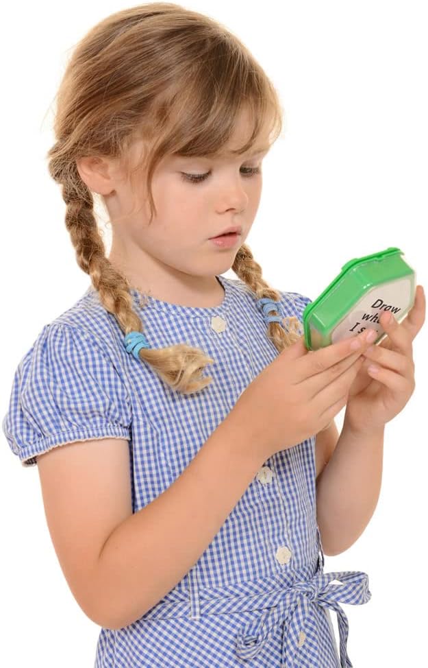 Talking Products, Talking Tiles Voice Recorders, Communication Sound Buttons. Pack of 6 Colors, 80 Seconds Recording. Educational Classroom Resources, Game Show Answer Buzzers.