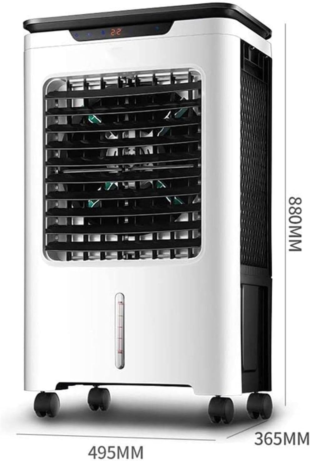 Portable Air Conditioner Cooler Air Conditioner Mobile Without Hose Leafless Conditioning Fan Refrigeration Fan Humidification Single Er Home Dormitory Water Ing Fan Small Condit