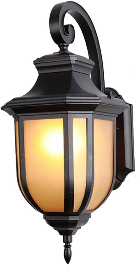 Outdoor Waterproof and Rust-Proof European Style Wall Lamp Courtyard Balcony Gate Villa Lamp LED Retro Simple Style