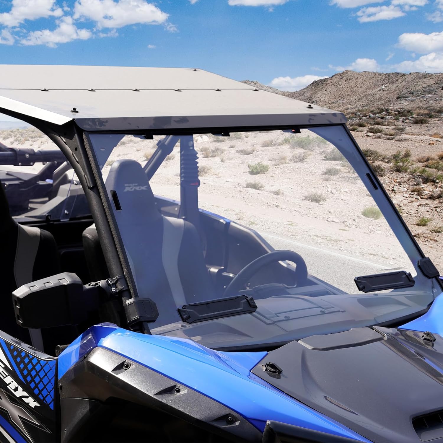 A & UTV PRO Front Full Windshield for 2020-2025 Kawasaki Teryx KRX 1000/ KRX 4 1000, Clear Vented Full Windshield, Hard Coated Window for 2024 2025 Kawasaki Teryx/ KRX 1000 Accessories