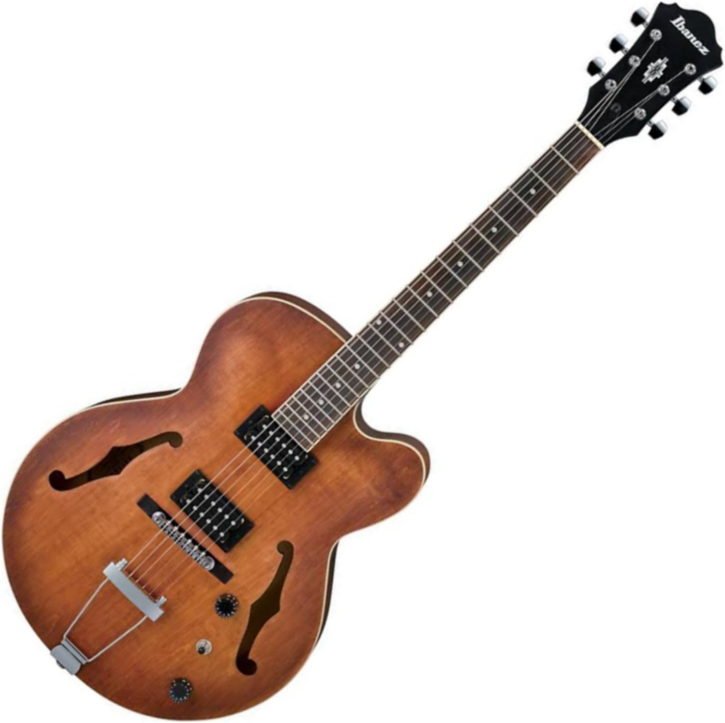 Ibanez Artcore AF55 Hollowbody Electric Guitar - Tobacco Flat