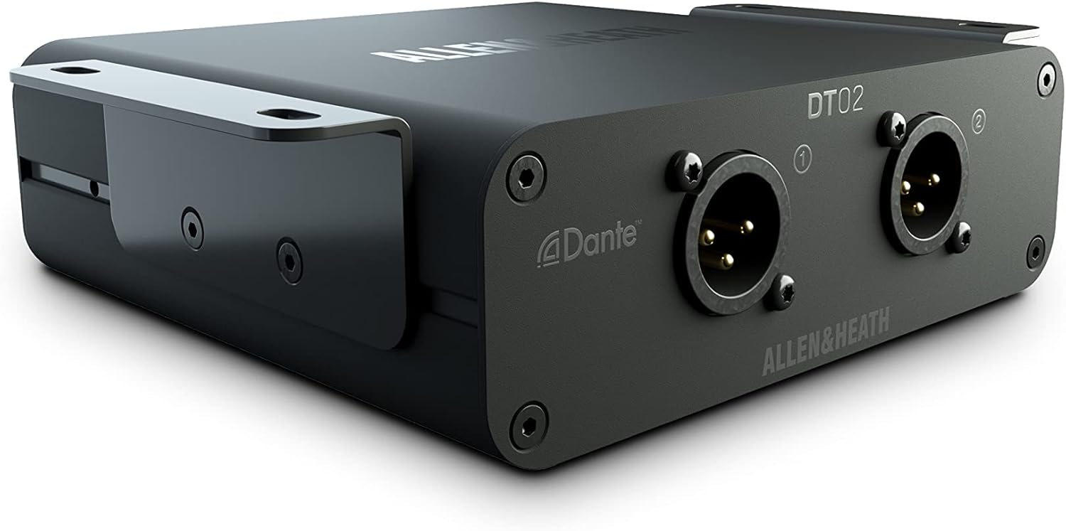 Allen & Heath AH-DT-02-X Dante Output Interface, 2 Out