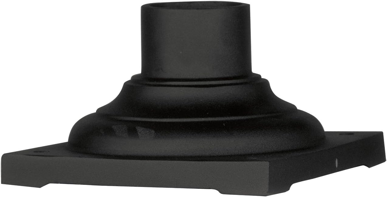 Livex Lighting 7715-14 Outdoor Pier Mount Adaptors, Black, 0.1 x 0.1 x 4.5