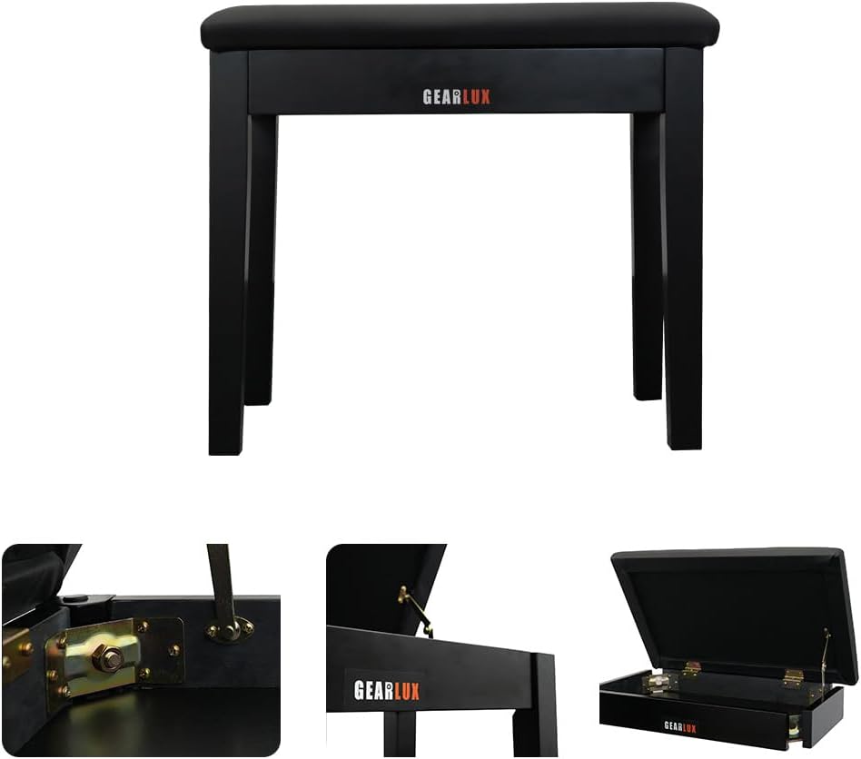 Nord Lead A1 Analog Modeling Synthesizer with Keyboard Stand, Bench, 2 MIDI Cables, Sustain Pedal, and Austin Bazaar Polishing Cloth