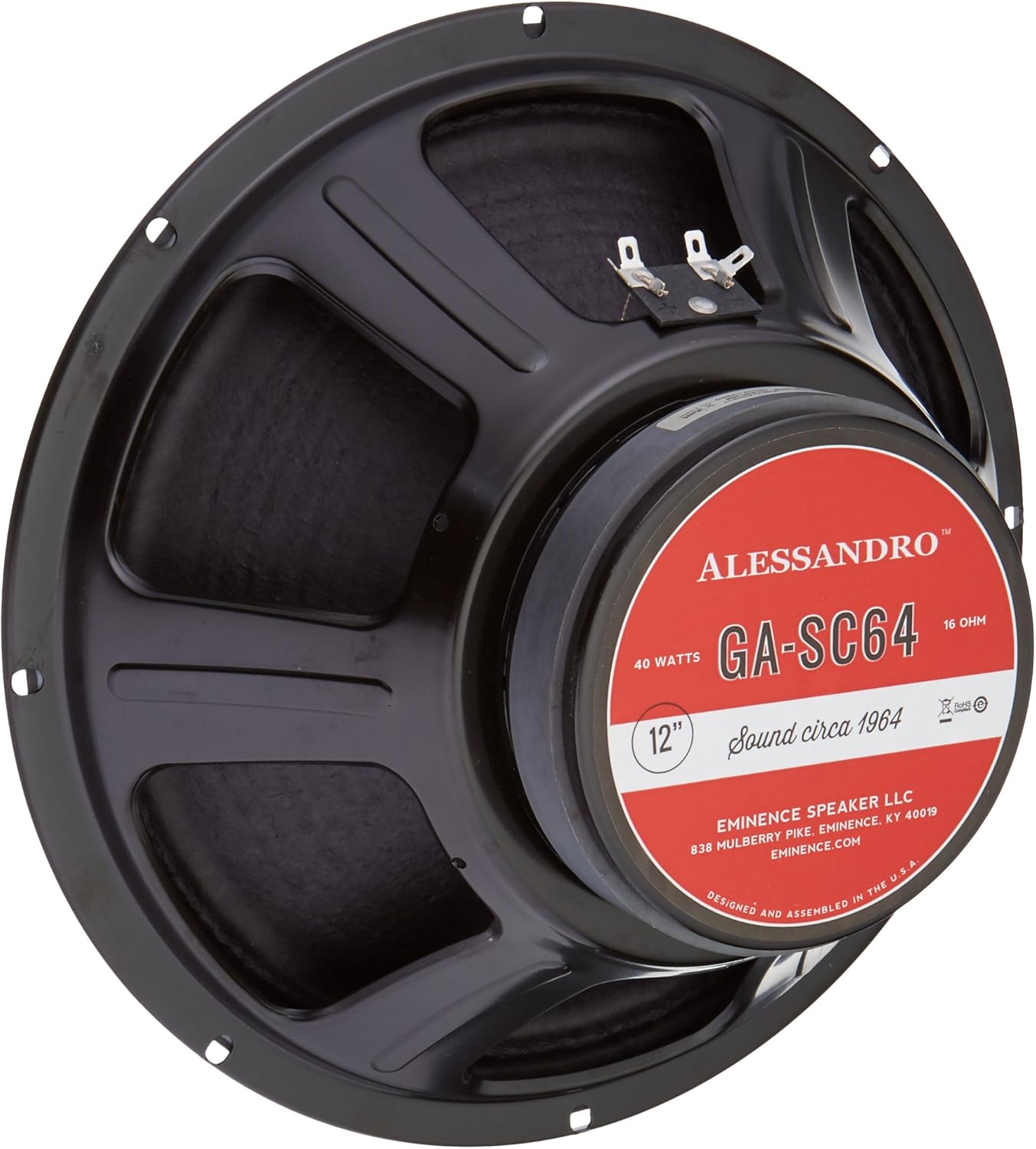 EMINENCE GASC6416 12-Inch Speaker 16 Ohms 500-Watt