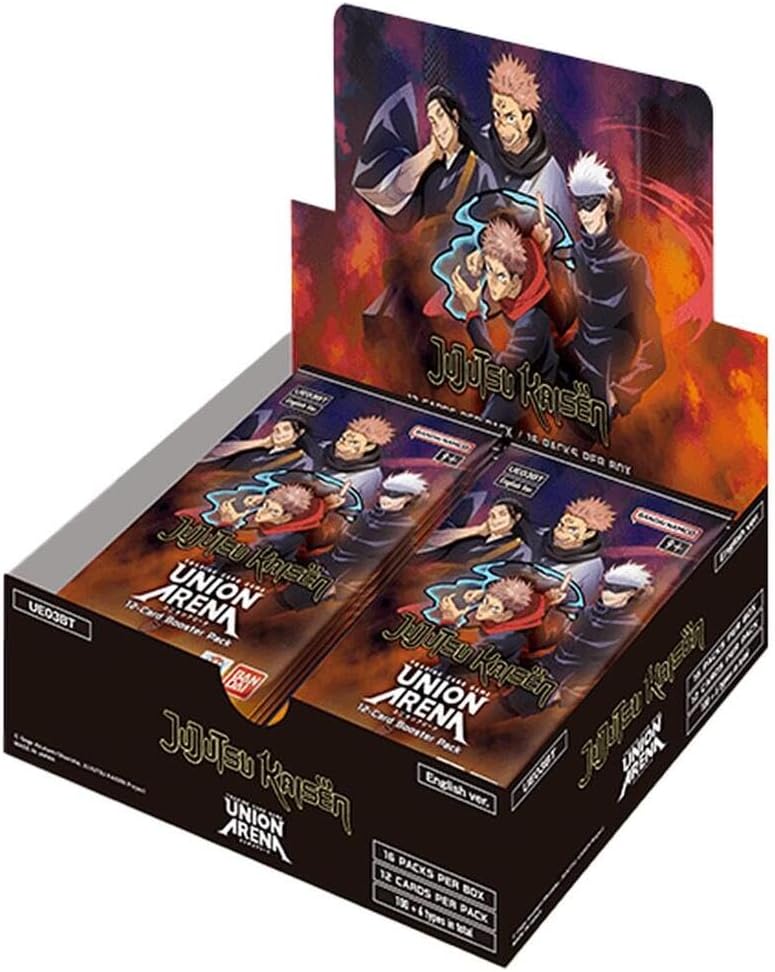 Jujutsu Kaisen UE03BT Booster Box - 16 Packs, English TCG