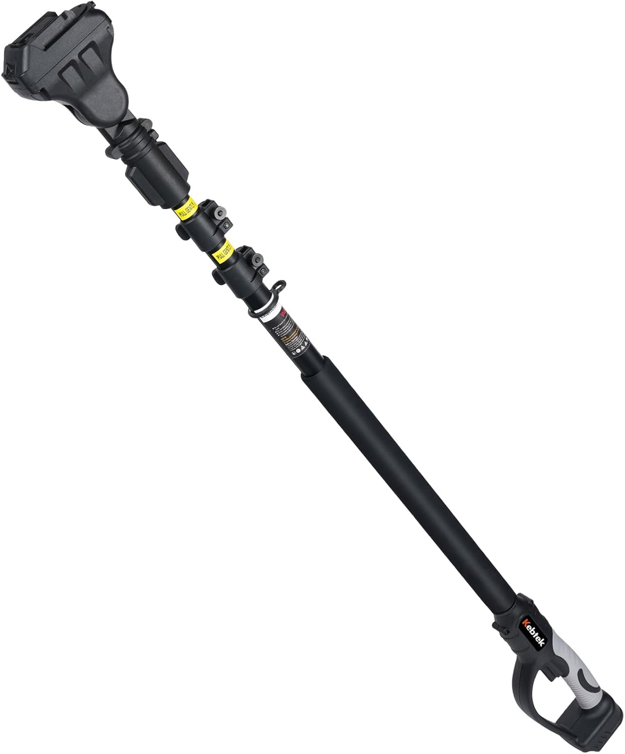 Kebtek Extendable Pole for B05540 Battery Powered Pruning Shears, Telescopic Pole 4.2-8.2 ft Extension for Cordless Pruner Tree High Branch Extended Cutting Reach for Electric Secateurs