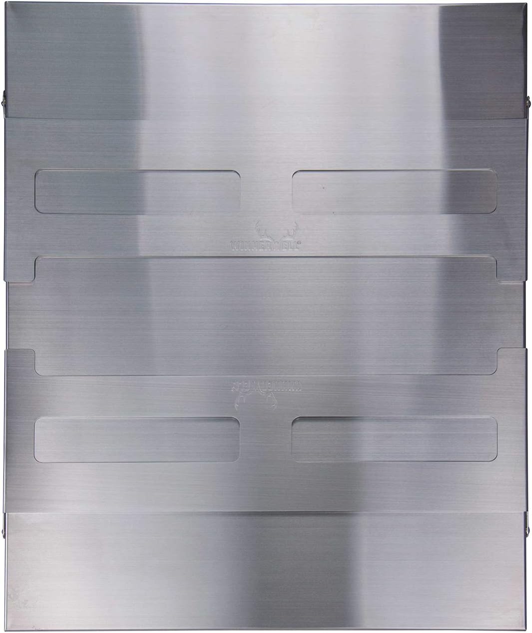 Winnerwell Accessory Table for Flatfold Fire Pit - XL | Portable Stainless Steel Accessory Table for Fire Pan and Camping