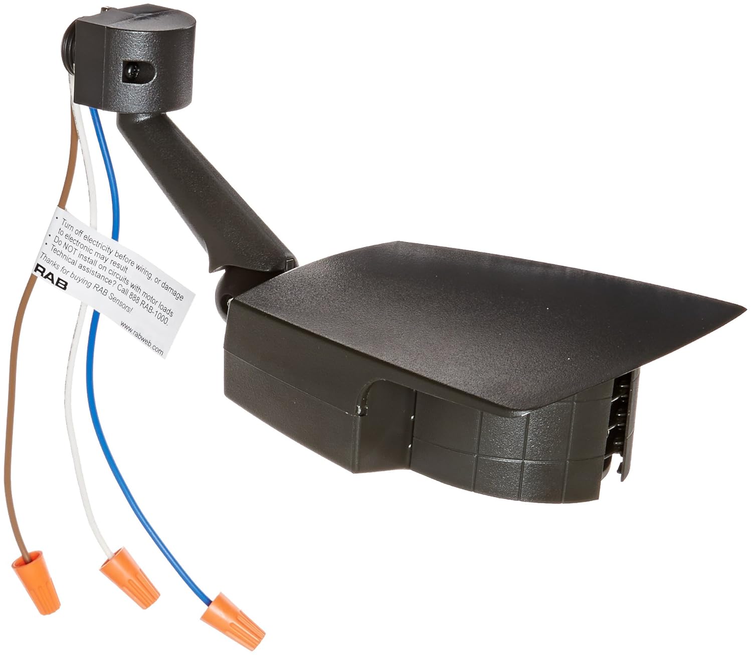 RAB Lighting STL200/240 Stealth Sensor, Aluminum, 200 Degrees View Detection, 1000W Power, 240V, Bronze Color