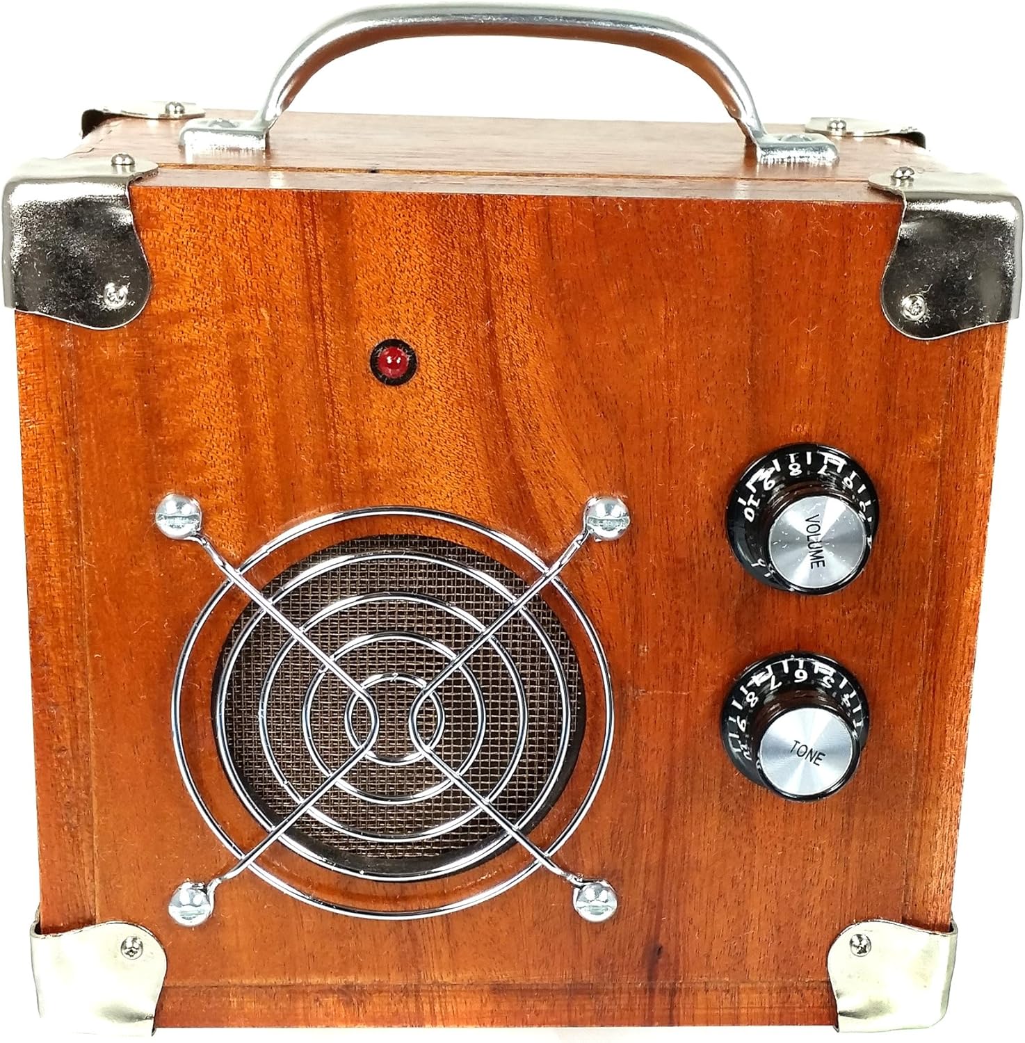 Beautiful 2.5-watt Solid Wood Cigar Box Guitar Amplifier (#5)