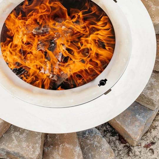 Breeo Smokeless Fire Pit Insert Bundle – X Series Insert Ring, Lid, and Ash Shovel Included – Fits Stone or Brick Surround 34