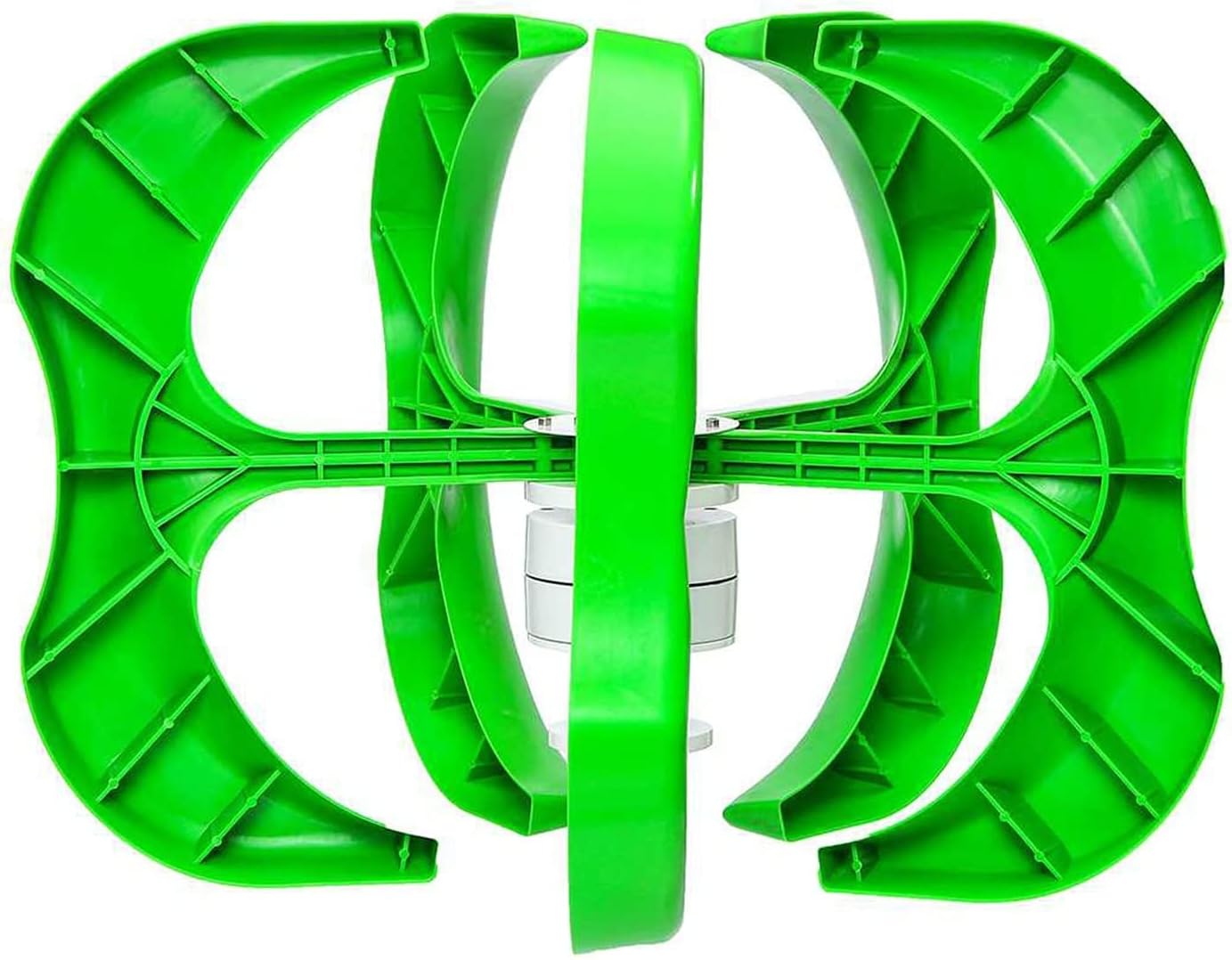 12000 W Wind Turbine Generator with Charge Controller Green 5 Blades Vertical Axi Wind Turbines for Windmill Home Yacht Farm Wind Generator