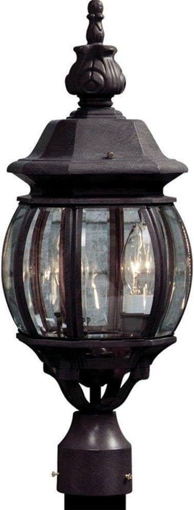 Artcraft Lighting Classico Medium European Style Outdoor Post Light Mount, Rust