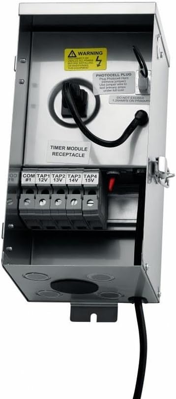 Kichler Contractor Series 150W Transformer Stainless Steel