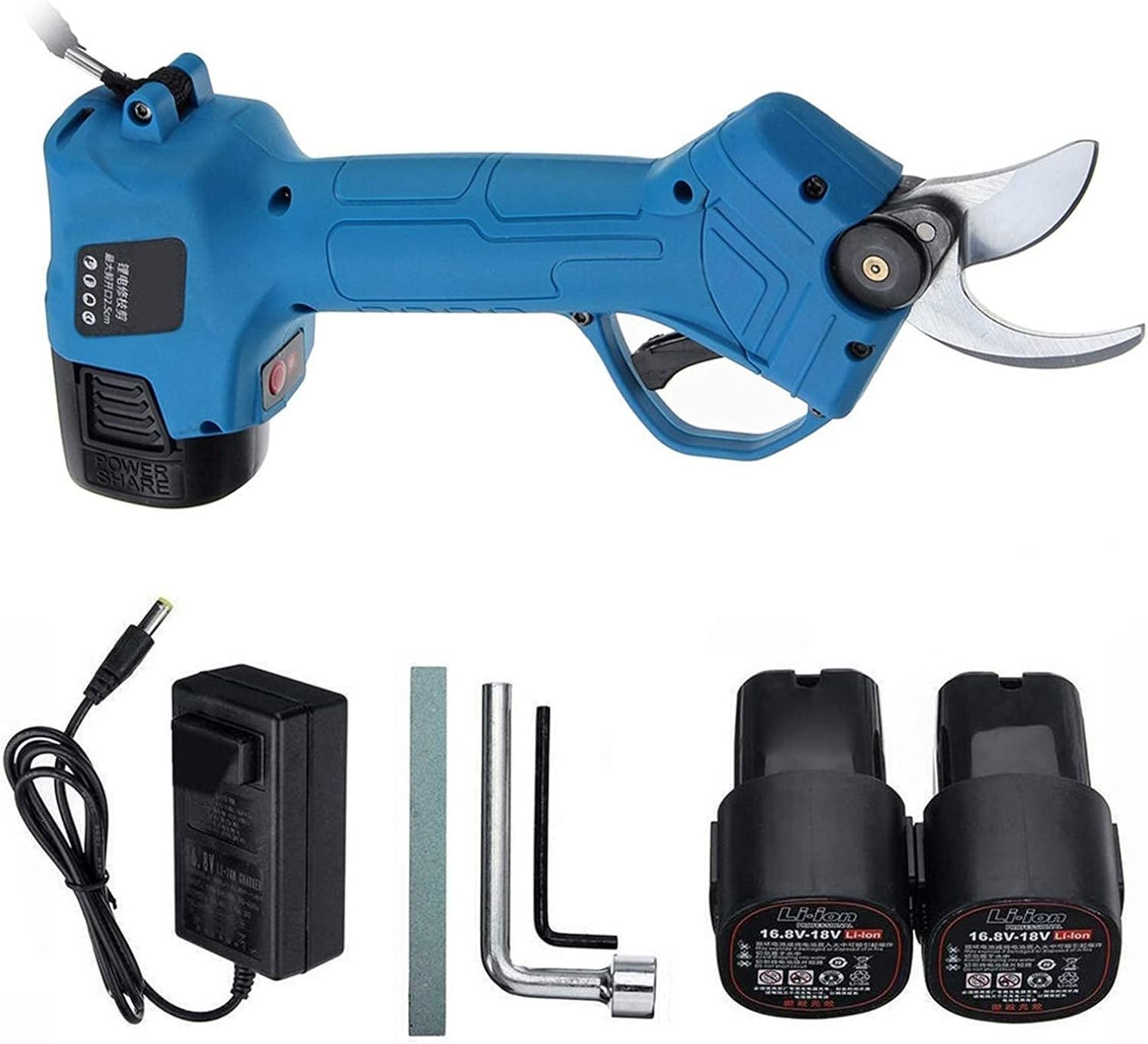 New Professional Electric Pruning Shears Electric Pruning Scissors Pruning Shears 500W 16.8V Rechargeable Garden Pruner Secateur Branch Cutter Cutting