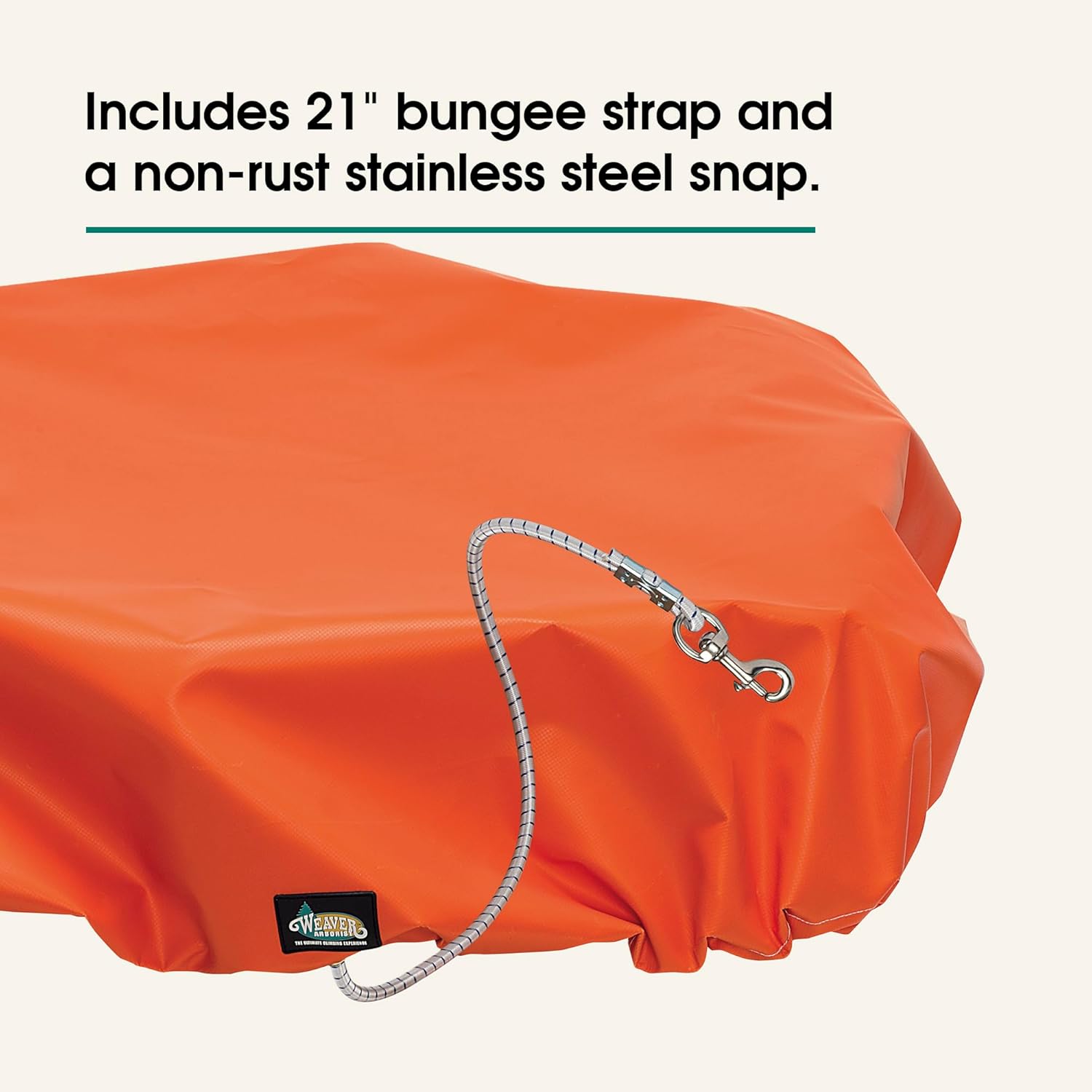 Vinyl Bucket Cover with Bungee Strap, Fits Standard One or Two Man Buckets, Debris Protection Cover, Bucket Truck Accessories, 18oz