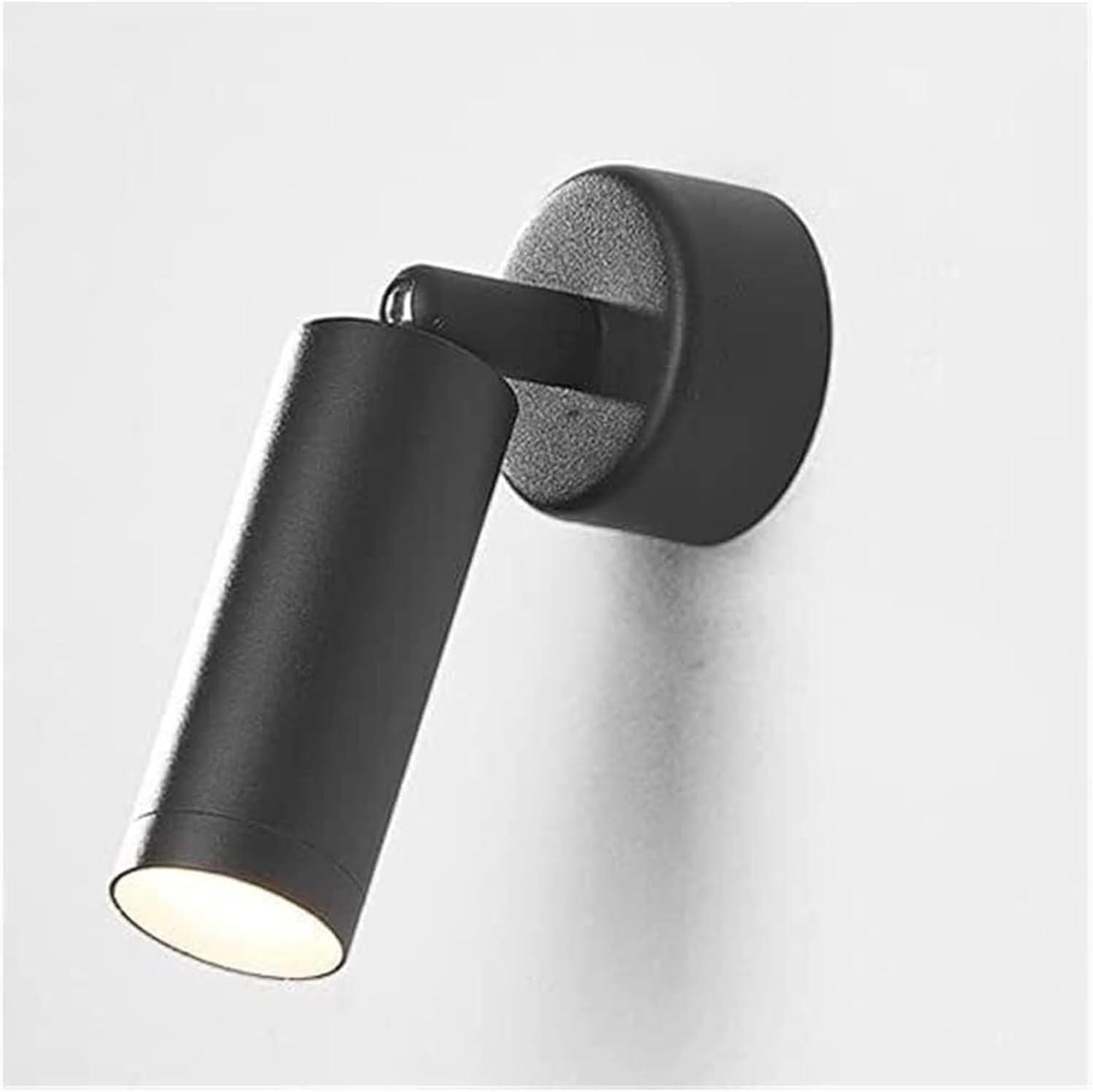 Wall Lamp Bedside Reading Light Black Cylindrical Spotlight 5W LED Wall Mounted Wall Lamps Simple Decorative Wall Sconce Lighting Fixture,Chandelier Lamps