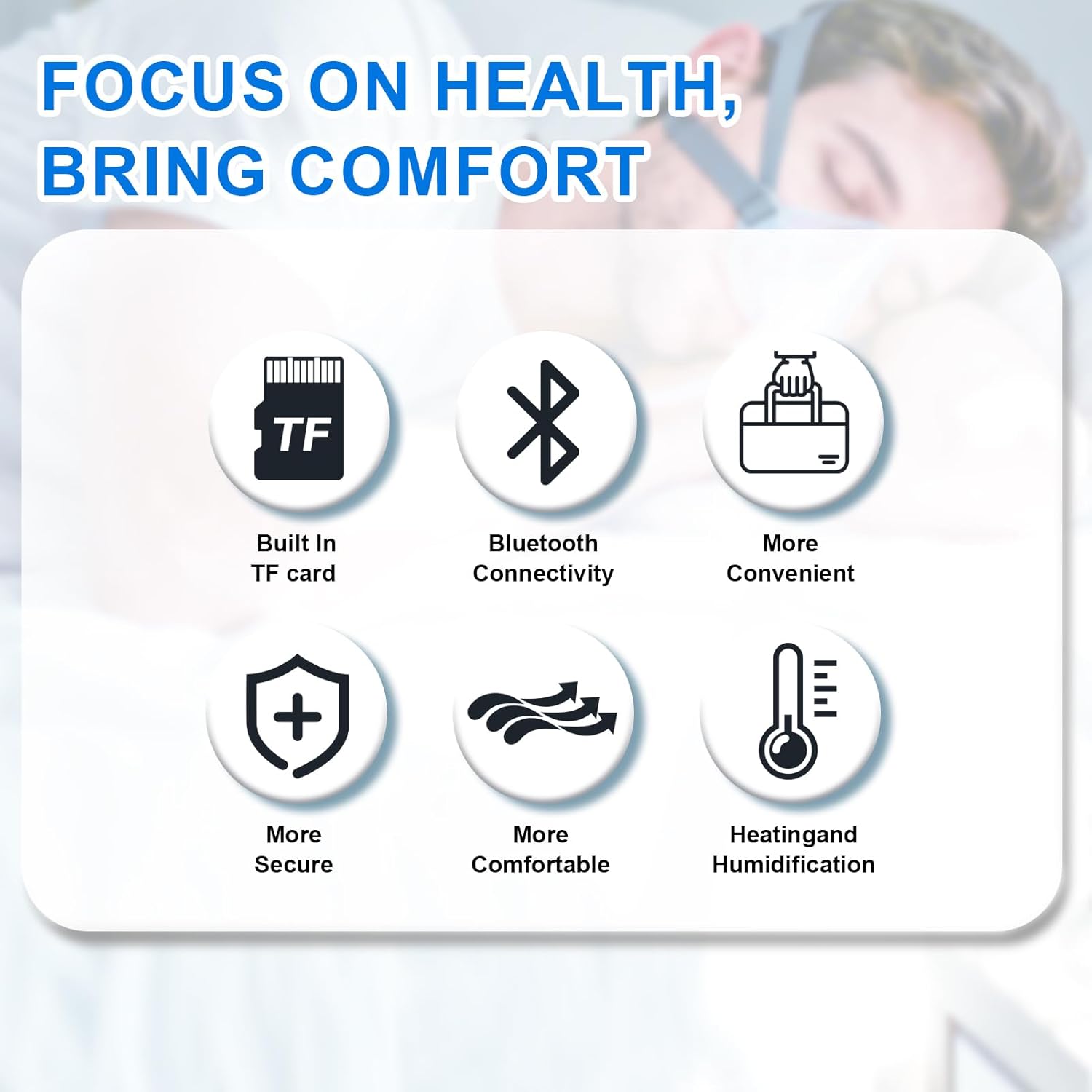 Veterinary Auto Sleepnea Device - Portable and Automatic, Featuring a 220ml Water Tank, English Version, All Accessories Included and a Storage Bag