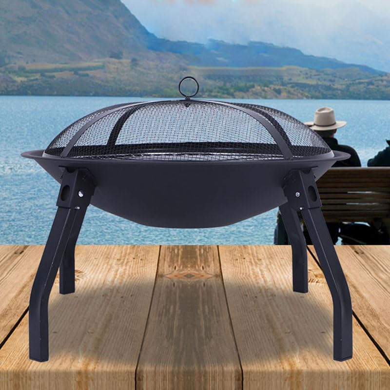 Outdoor Fireplaces Fire Pit Charcoal Stove Heating Outdoor Wood Garden Rack Tea Baking Cooking Household Fire Pits