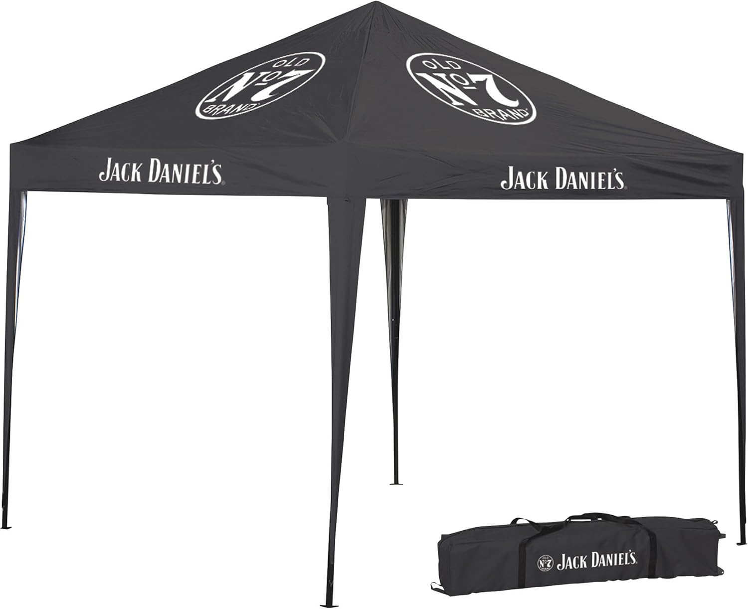 Jack Daniels Old No. 7 Instant Pop-Up Canopy Whiskey 9'x9' Games Practice Events