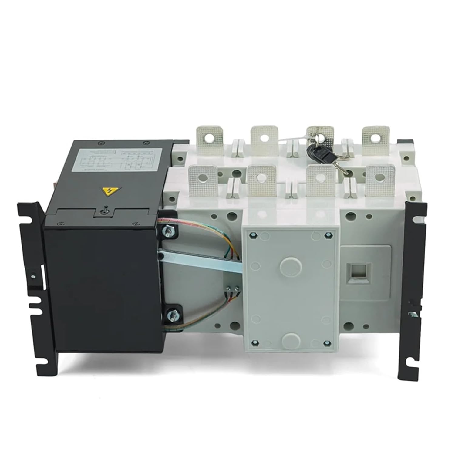 YES1 GA Series ATS Generator Dual Power Automatic Transfer Switch AC220V 400A 630A 4P Circuit Breaker YES1-ATS-630A-4P(630A 4P ATS)