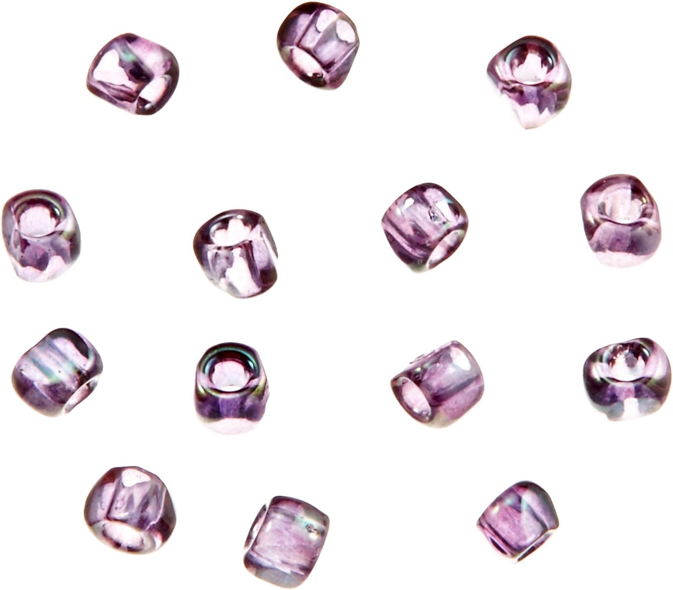 TOHO CRS-206 Extra Small Three Cut Beads, 10 Bundles, Thread Threading Beads, Outer Diameter Approx. 0.06 inches (1.6 mm), 328.1 ft (100 m)