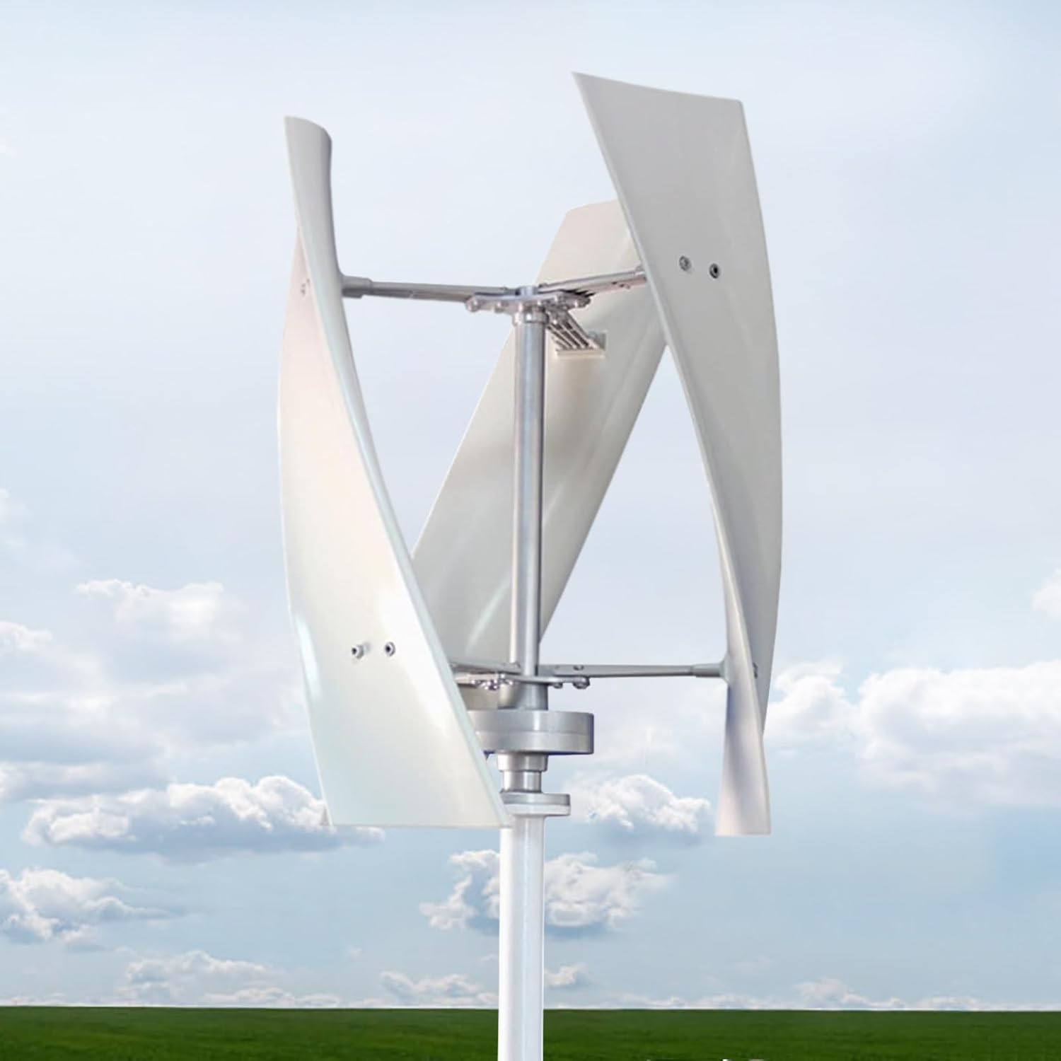 13000W Low Speed Vertical Wind Turbine Generator Kit - Compact 12V/24V/48V Wind Power System for Home, RV, Marine - Efficient Renewable Energy Solution for Off-Grid Living