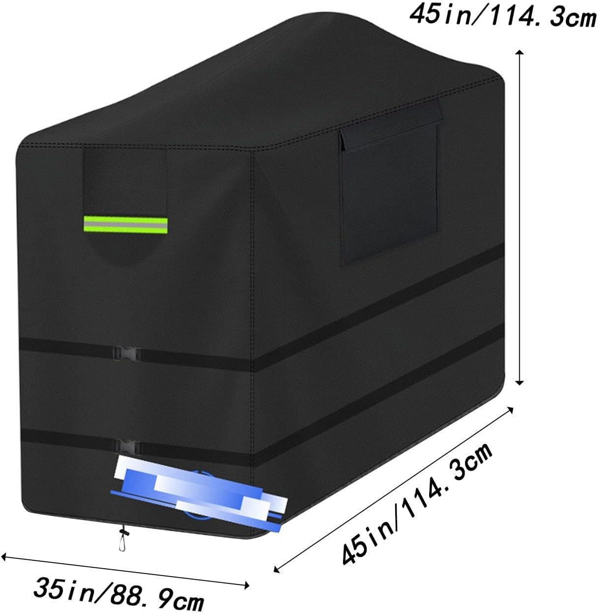 Welder Generator Cover Sun Protection Weather Resistant Waterproof with Drawstring