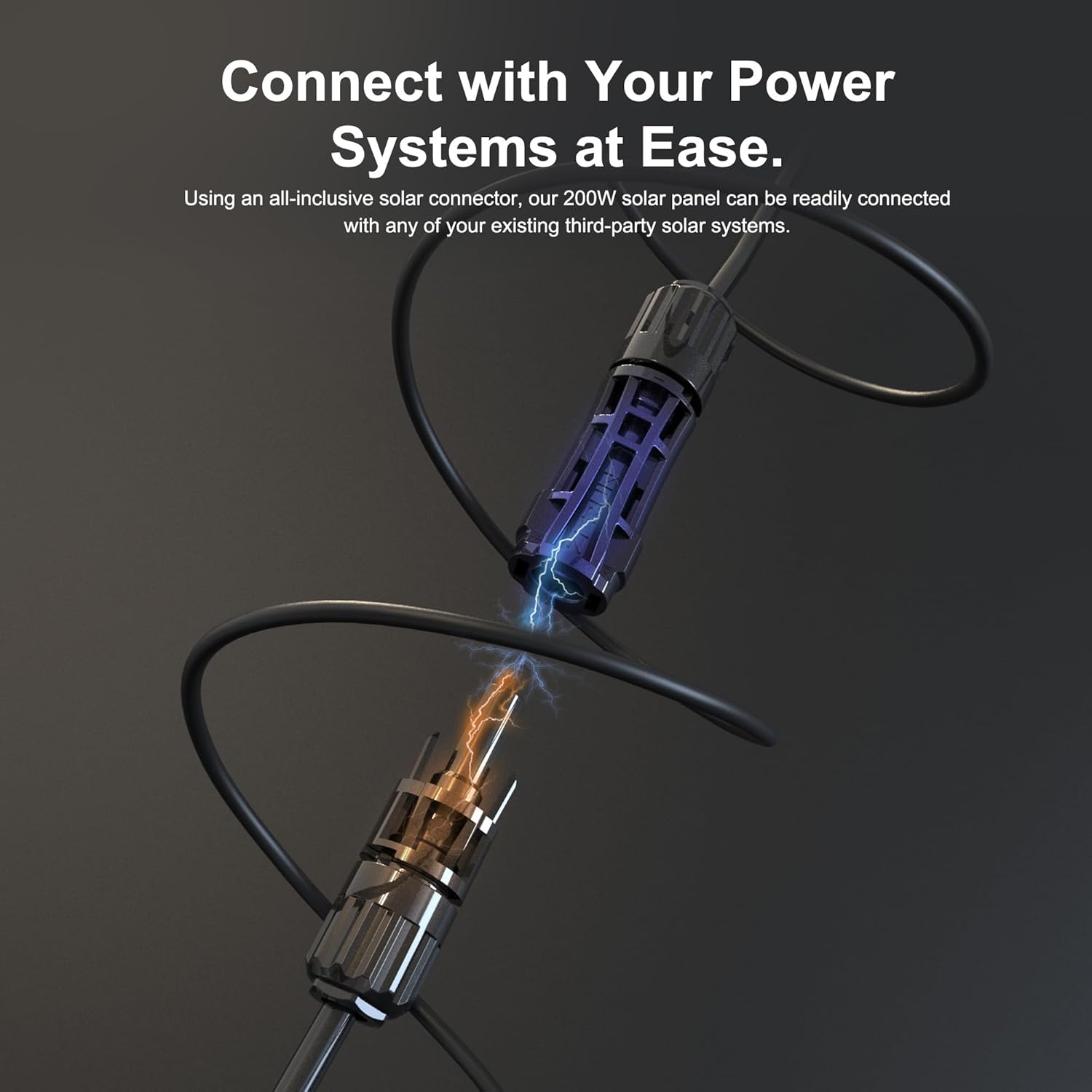 ACOPOWER Solar Panel 400W 24V, Monocrystalline High-Efficiency PV Module Power Charger for RV Caravan Marine Camper Rooftop Farm Battery and Off Grid(2 * 200W)