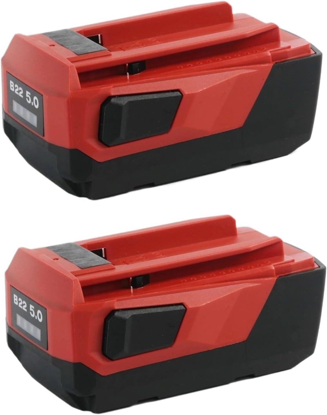 SteFik 2Packs B22 22V 5.0Ah Battery Replacement. Compatible for Hilti 18V 21.6V 22V Cordless Power Tool, Compatible for Hilti, 22V Battery