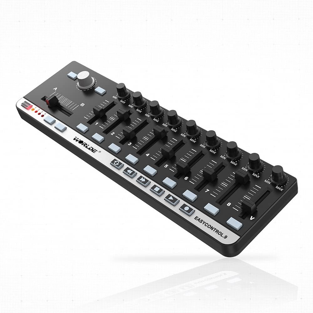 EasyControl.9 Portable Mini USB 9 Slim-Line Control MIDI Controller