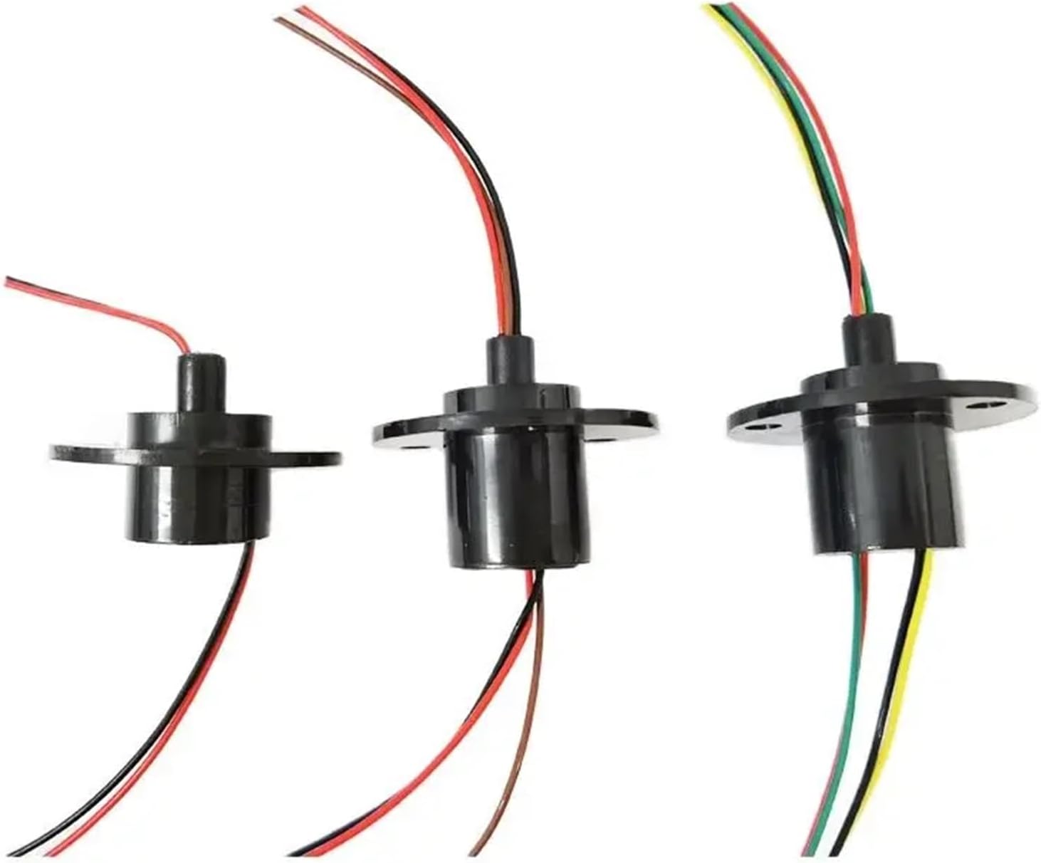 1PCS Dia 22mm 5A Wind Power Slip Ring 2/3/4/6/8/12CH Wind Energy Collector Ring Conductive Rotary Connection Slipring Joint(Dia 22mm 12CH 5A)