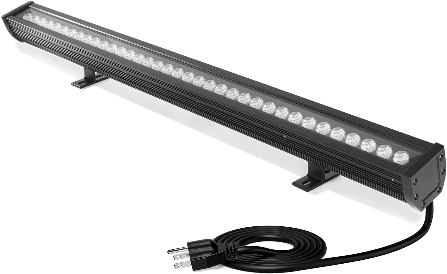 LED Wall Washer Light Bars, 54W 6000K Daylight White Up-Grade Outdoor LED Light Bar, IP67 Waterproof Heavy Duty 120V Linear Strip Light for Landscape Building Wash Lighting (40 Inch)