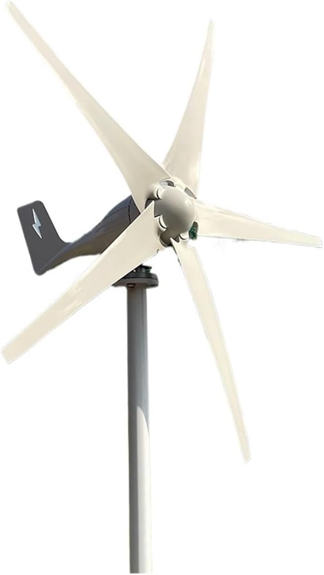 Wind Turbines, Small Wind Turbine Free Energy 3000w 12v 24v 48v 5 Blades Windmills RV Yacht Farm for Home Use(12V)