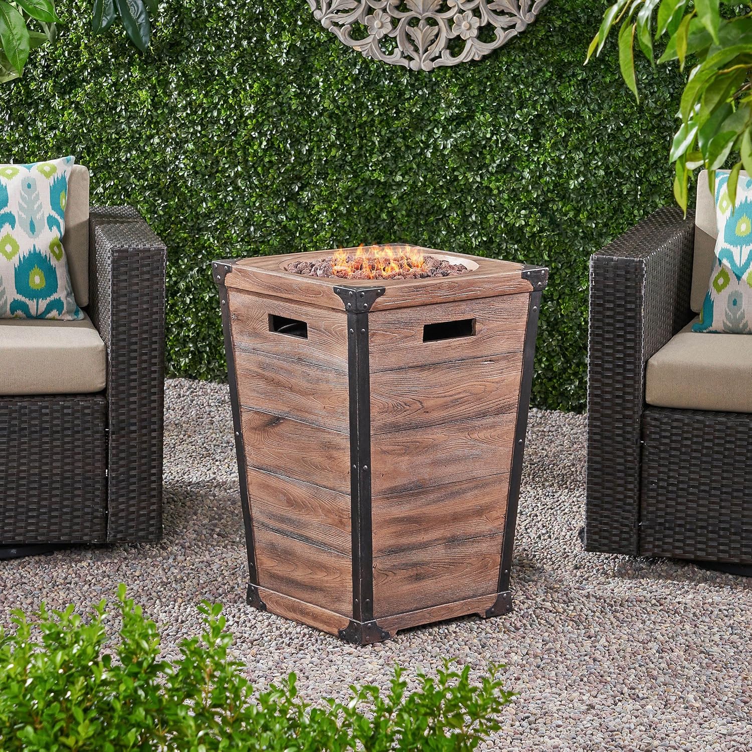 19.5” Column FIRE Pit 40,000BTU