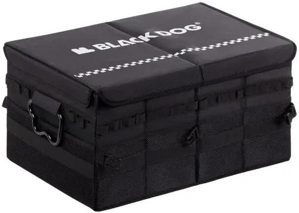 versatile 60l collapsible outdoor storage box with handle