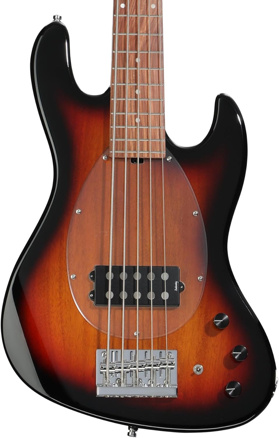 Sadowsky MetroExpress Vintage M 5-string Bass Guitar - Tobacco Sunburst, Morado Fingerboard