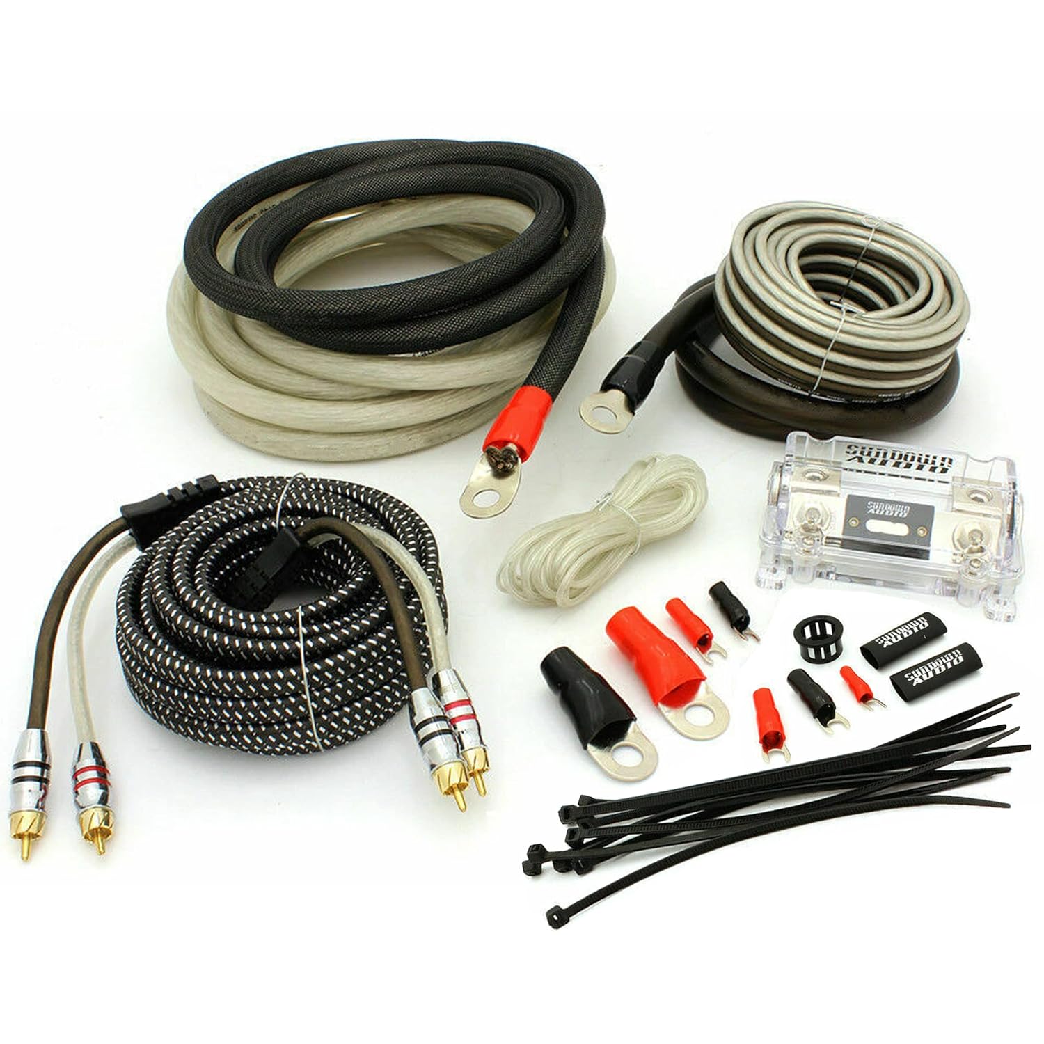 Sundown Audio 4AWG Oxygen Free Copper OFC Amplifier Kit