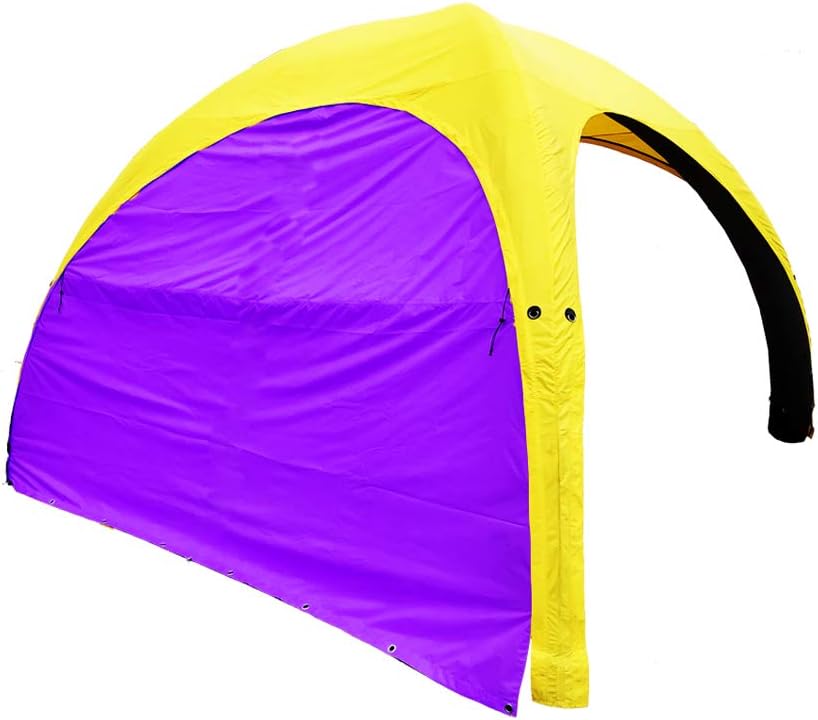 10'x10' Branded Design Inflatable Canopy Tent w/Wall Panel Backdrop for Trade Show