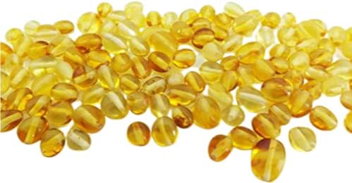 100 Grams Natural Baltic Amber Loose Beads 6mm - 9mm Drilled Approx 560-600 Beads Alluregem