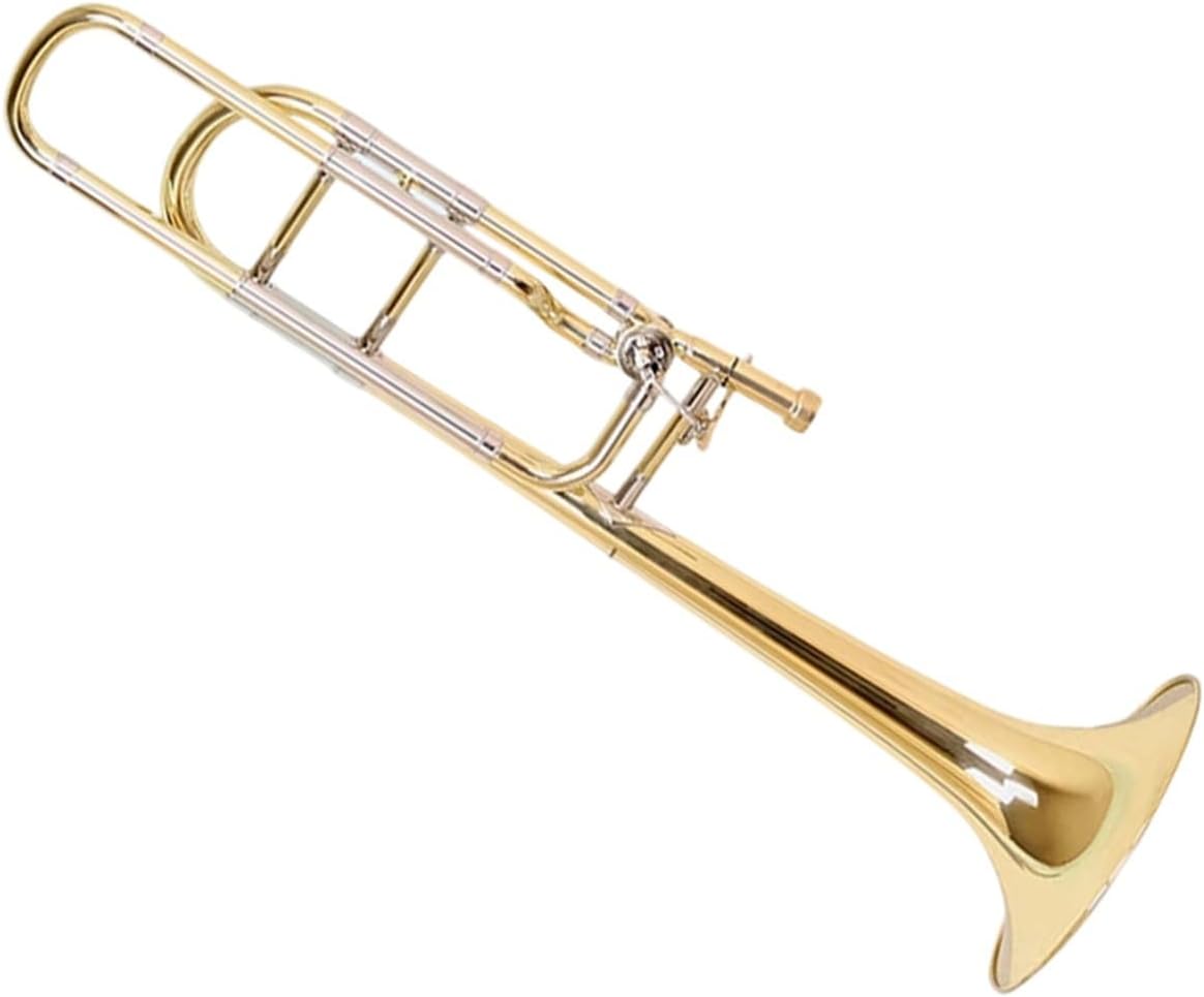 Adult Trombone Instrument Pitch Shifted Tenor Trombone B Flat F Professional Playing Adult Instrument(2)