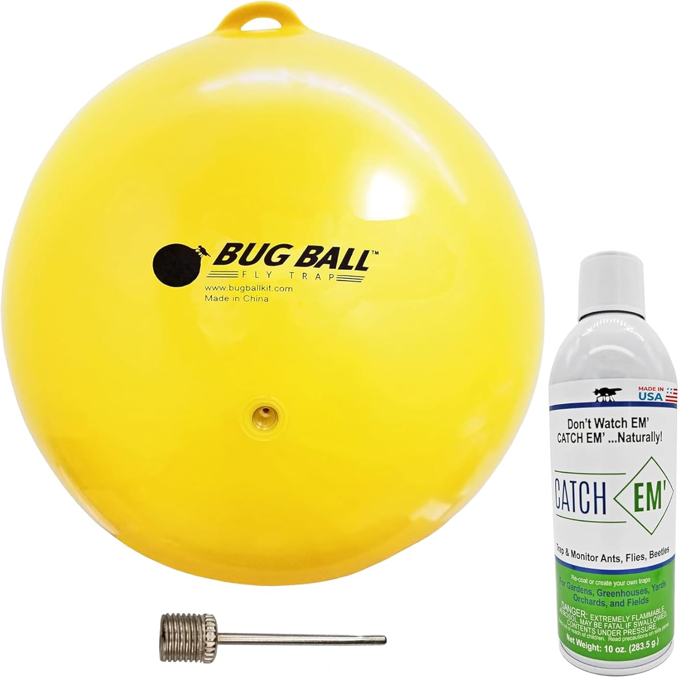 Bug Ball Gnat and Small Fly Ball Deluxe Kit - Biting Fly and Insect Trap, Pack of 5