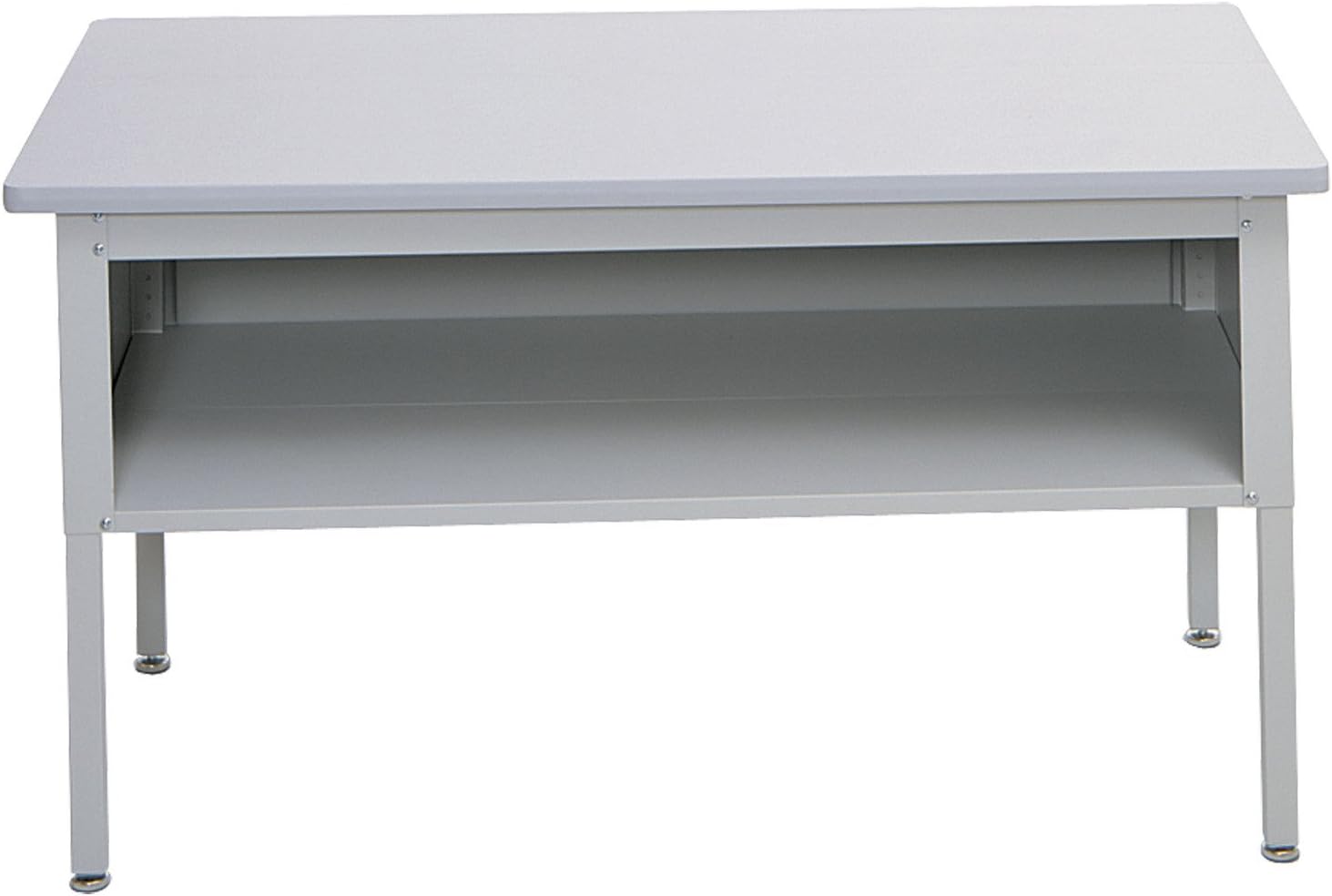 Safco Products 7749GR E-Z Sort Mail Station Sorting Table with Shelf, Gray